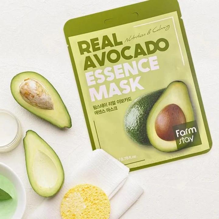 Actual product image Farm Stay Real Avocado Essence Mask