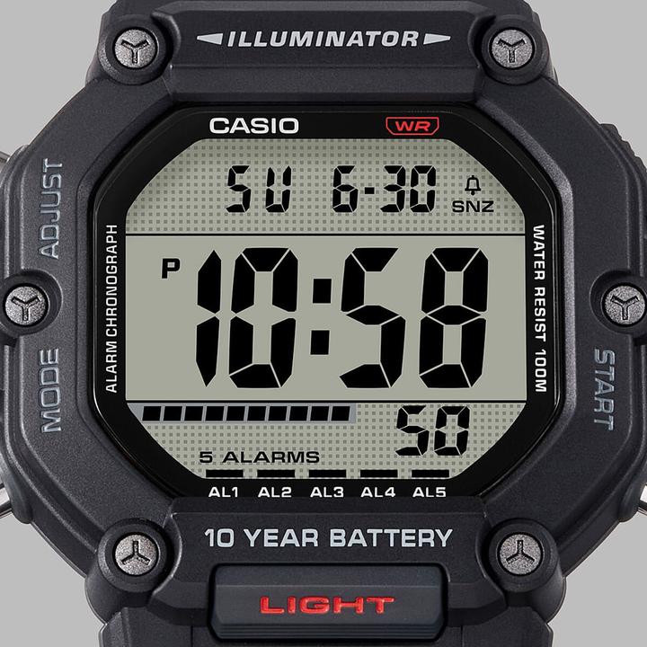 Produktbild Casio AE-1600H-1AVEF (Chronograph, Digitaluhr, 50 mm)