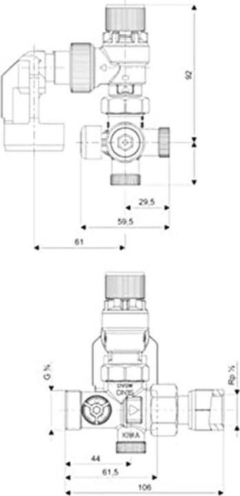 Produktbild Stiebel Eltron SRT 2 Sicherheitsgruppe für Wandspeicher