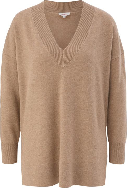 Immagine prodotto s.Oliver Strickpullover Kaschmirpullover mit V-Ausschnitt (40)
