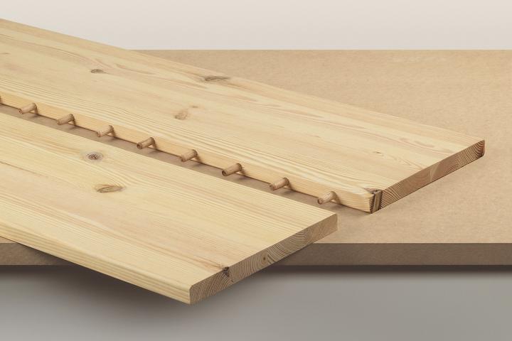 Produktbild wolfcraft 40 Langholzdübel Buche ø8x40mm (40 Stk.)