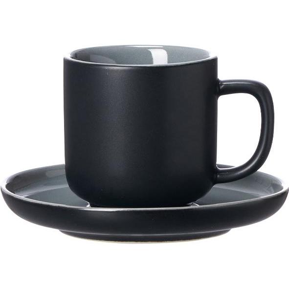 Ritzenhoff & Breker, Tasse, Espressotasse mit Untertasse JASPER (100 ml, 1 x)