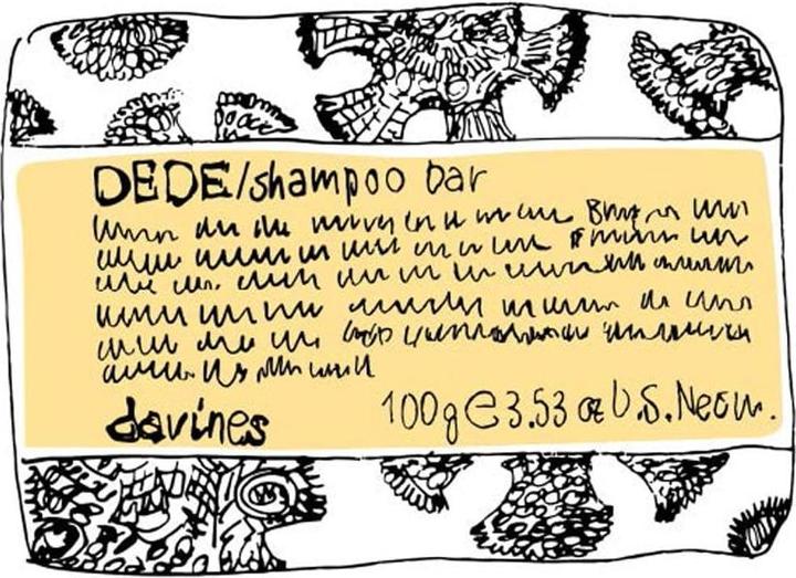 Actual product image Davines Essential Haircare - DEDE Shampoo Bar (Solid shampoo, 100 g)