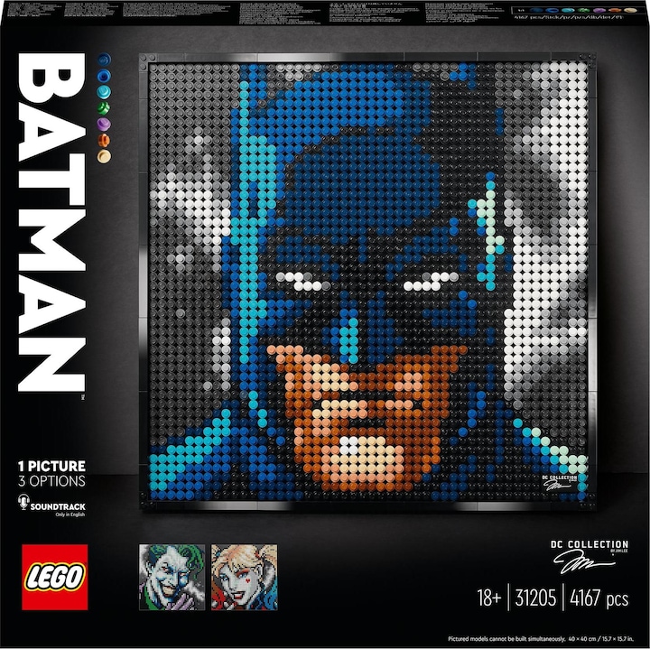 Produktbild LEGO Jim Lee Batman Kollektion (31205, LEGO Art)