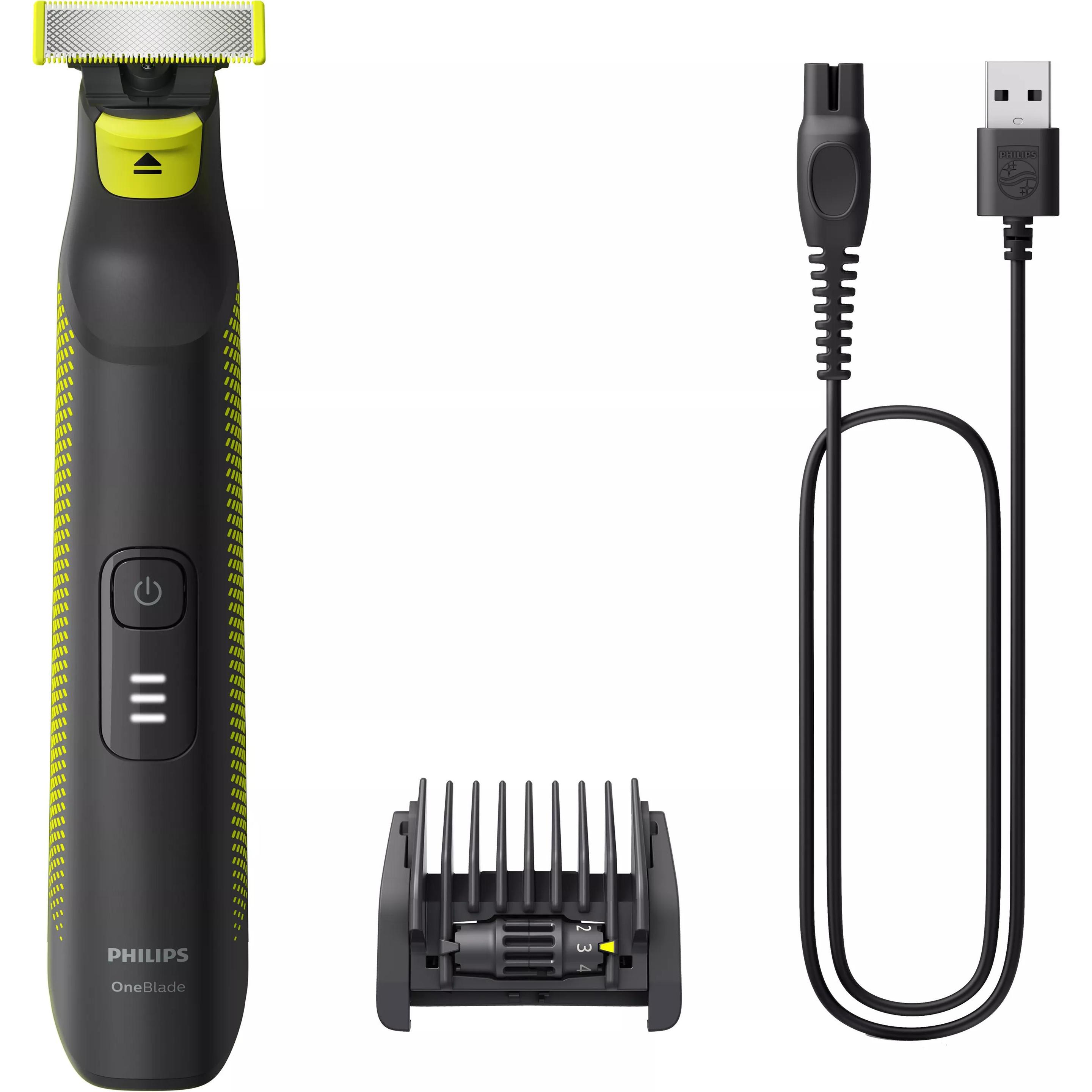 Philips, Regolabarba + Tagliacapelli, OneBlade Pro 360 Face (QP6506/15)