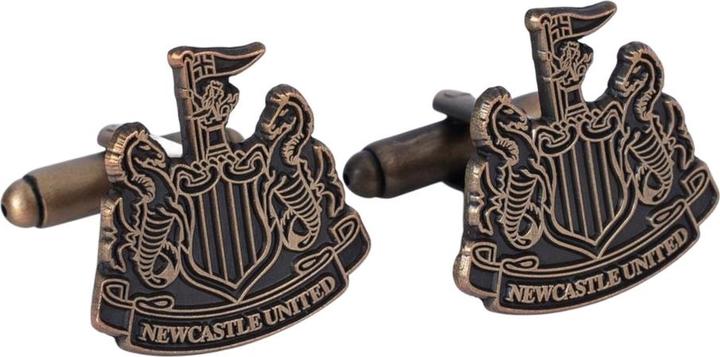 Actual product image Newcastle United FC Crest Cufflinks (100% synthetic material)
