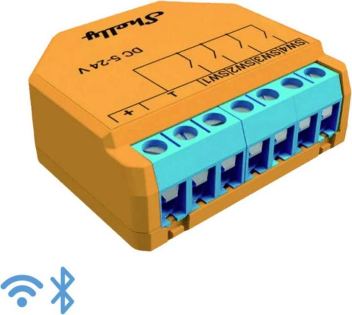 Produktbild Shelly ALREZWE W I4DC - Qubino Wave i4 DC (Schaltaktor)