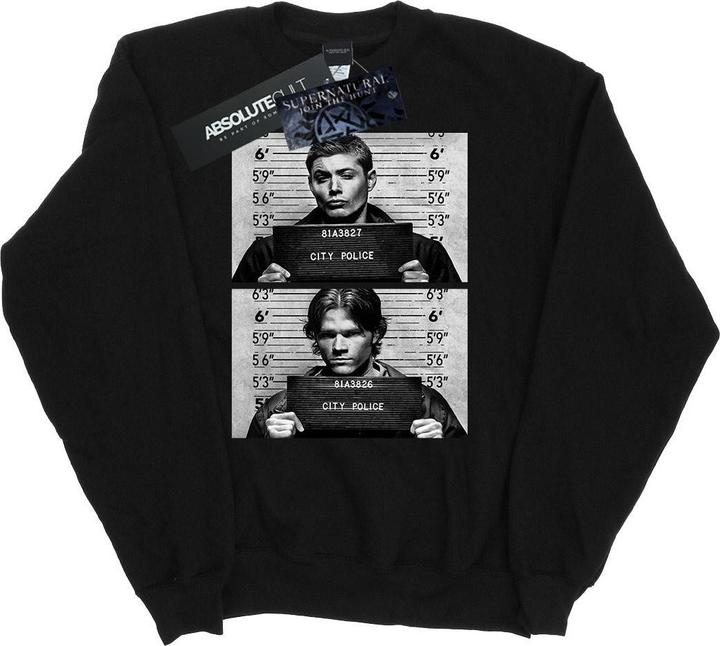 Immagine prodotto Supernatural Winchester Mugshots Felpa Uomo (S)