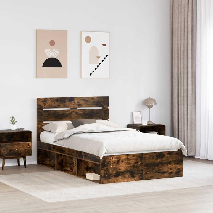 Image du produit vidaXL Moderner Bettrahmen (135 x 190 cm)