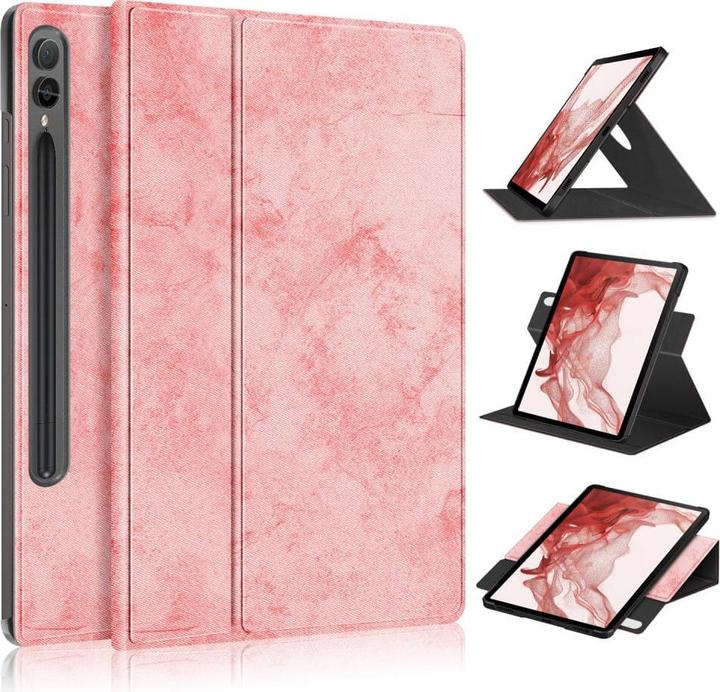 Immagine prodotto Cover-Discount Galaxy Tab S9+ - Custodia per tablet a 360 gradi rosa (Galaxy Tab S9+, Galaxy Tab S10+)