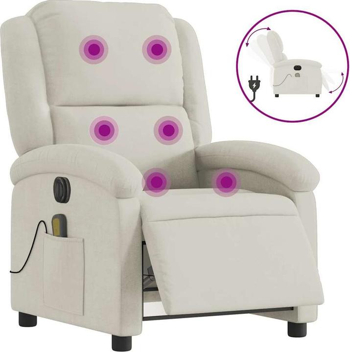 Produktbild vidaXL elektrischer Massagesessel
