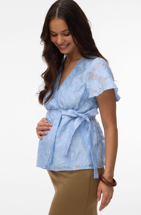 Immagine prodotto Mamalicious Normal geschnitten V-Ausschnitt Top Bluse