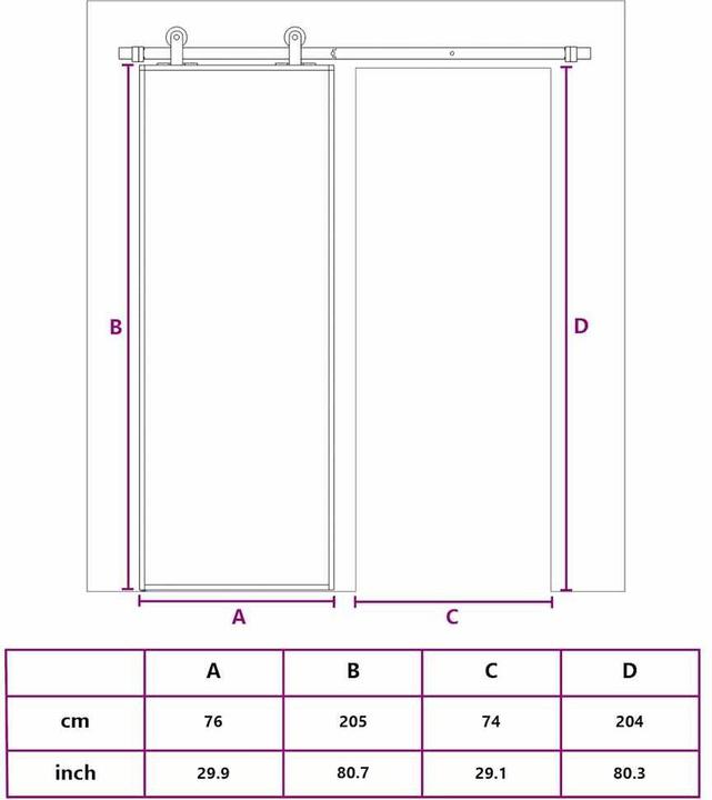 Image du produit vidaXL Innentür