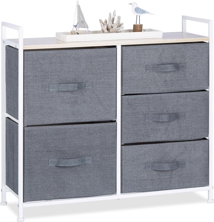 Image du produit Relaxdays Système d?étagère avec tiroirs