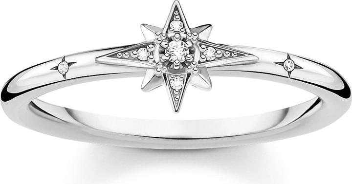 Immagine prodotto Thomas Sabo Anello stella con pietre argento (60, 925 Argento)