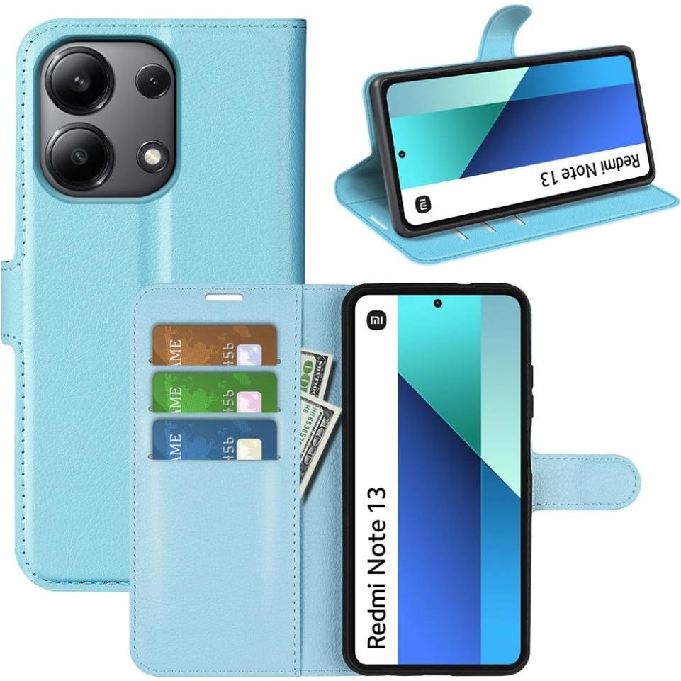 Thumbnail - Screenguard Xiaomi Redmi Note 13 4G Leather Guard Lederhülle (Xiaomi Redmi Note 13 4G), Smartphone Hülle, Blau