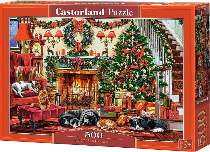 Immagine prodotto Castorland Puzzle 500 pezzi Cozy Fireplace (500 pezzi)