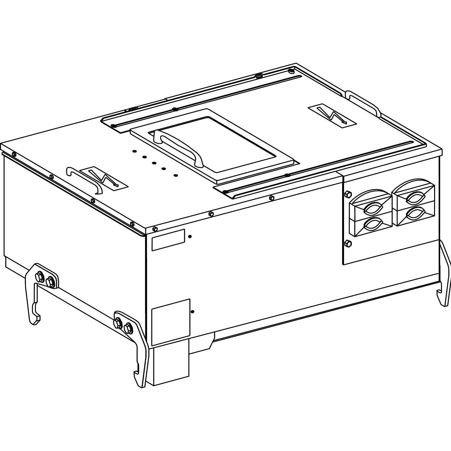 Schneider Electric SE KH063SD9502 Abgangskasten 630A Jm Tr NH3 Vw, Elektronikzubehör + Gehäuse, Weiss