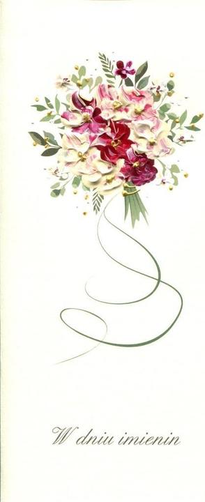 Produktbild MAK Namenstagskarte DL I 101 - Blumen