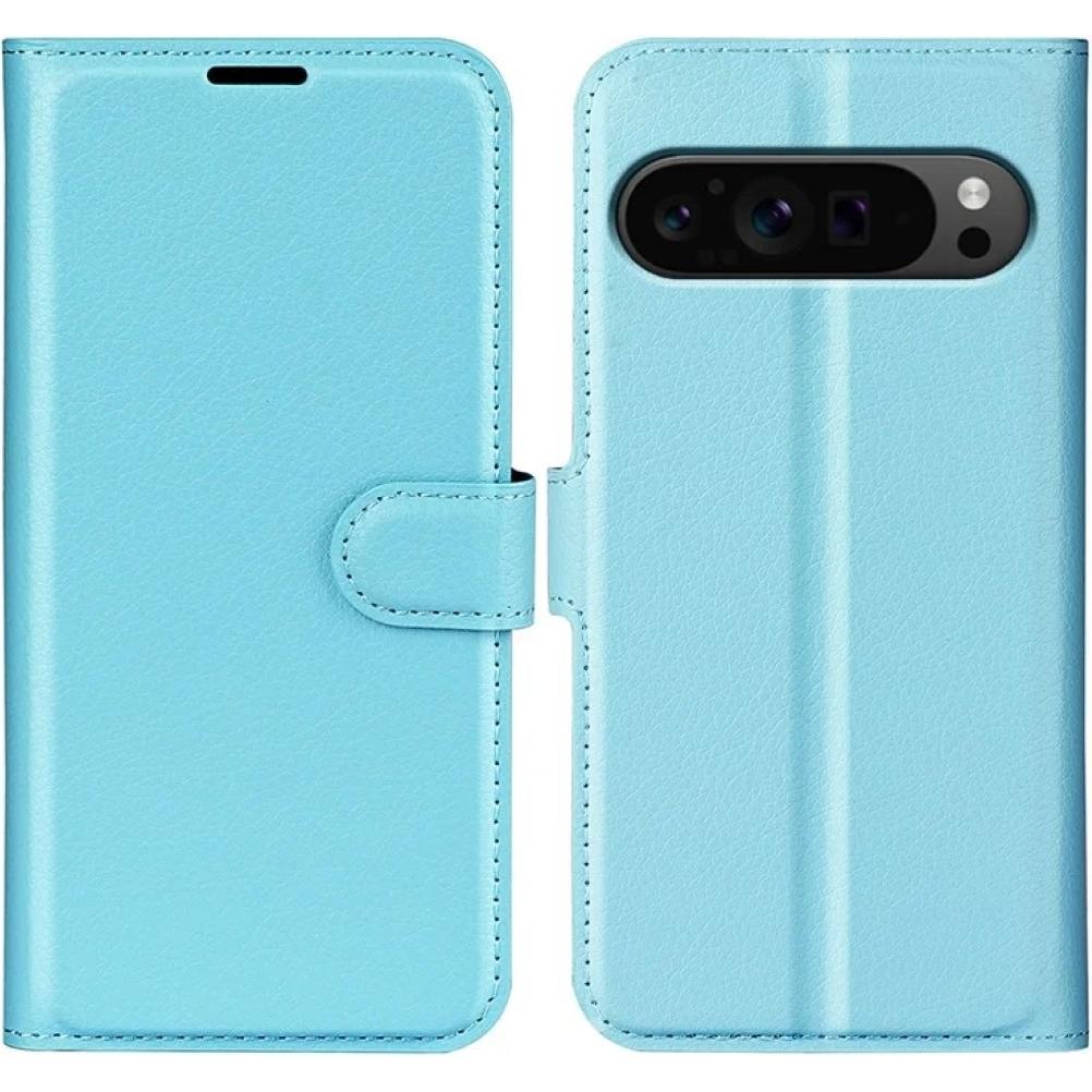 Thumbnail - Screenguard Google Pixel 9 Pro Leather Guard Lederhülle (Google Pixel 9 Pro), Smartphone Hülle, Blau