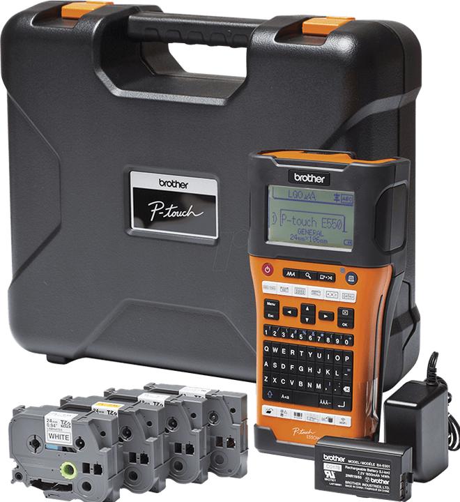 Brother PTE550WSPZG1 P-TOUCH E550WSP Marker SET