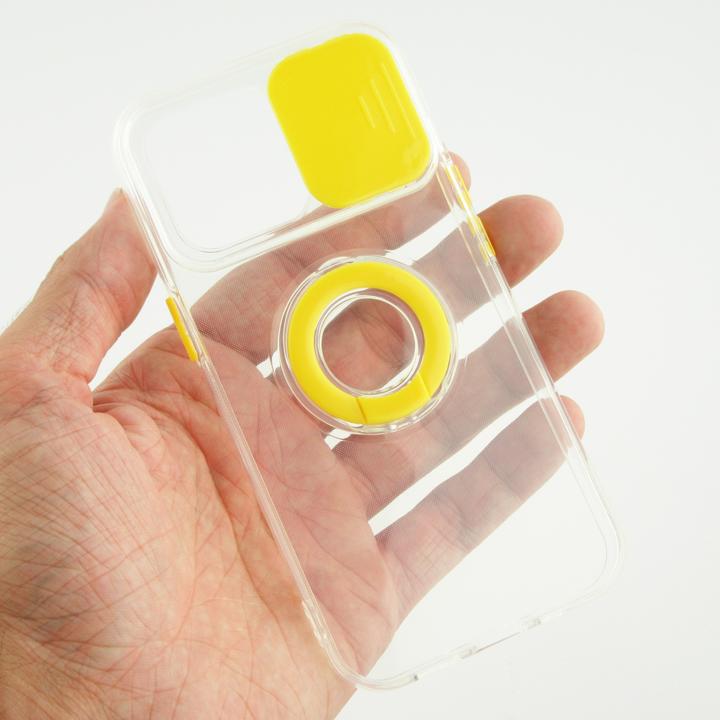 Immagine prodotto PhoneLook Coperchio con cursore della fotocamera e anello (Apple iPhone 13 Pro Max)