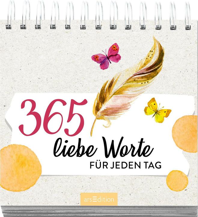 Produktbild Aufsteller 365 liebe Worte für jeden Tag (Deutsch, 2024)