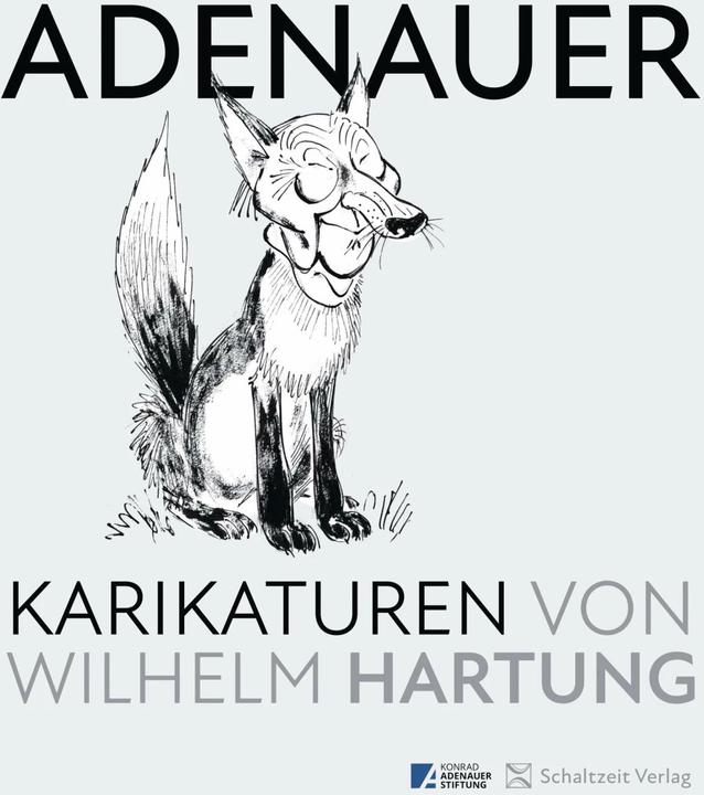Produktbild Adenauer-Karikaturen (Deutsch, Matthias Krüger, Ulrich Op de Hipt, Walther Fekl, Wilhelm Hartung, 2023)