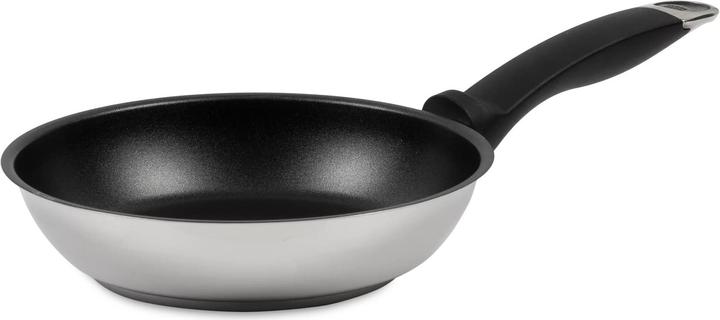 Actual product image Kuhn Rikon Frying pan coated SILVER STAR (20 cm, Frying pan, Stainless steel)