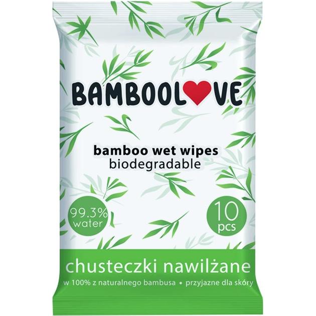 Thumbnail - Bamboolove Feuchtigkeitsbraune Bambuswischtücher 10 Stcs -