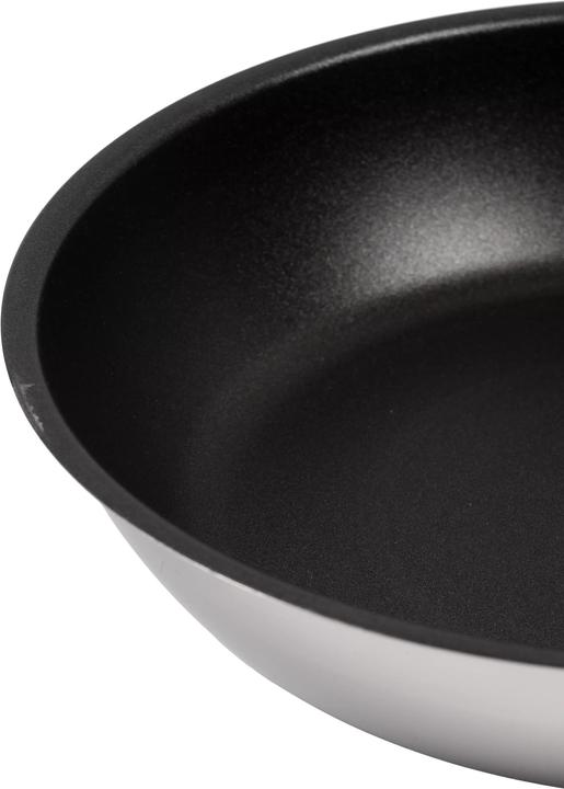 Actual product image Kuhn Rikon Frying pan coated SILVER STAR (20 cm, Frying pan, Stainless steel)