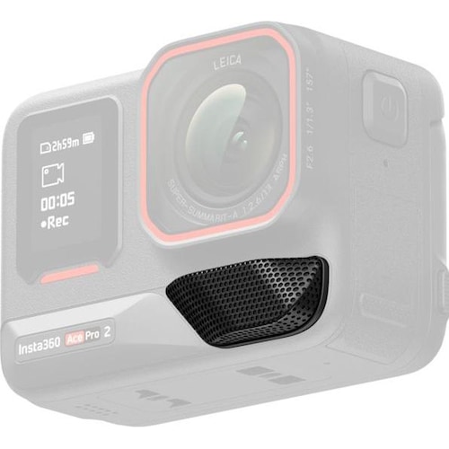 Insta360 Ace Pro 2 Wind Guard, Action Cam Zubehör, Schwarz