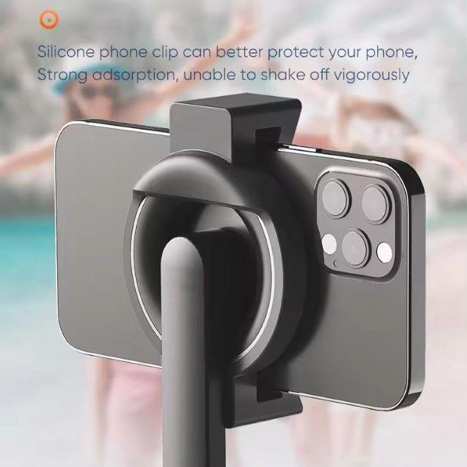 Produktbild MU Classic MagSafe Selfie Stick mit Bluetooth Kamera Fernauslöser & Tripod Stand Dreibeinstativ