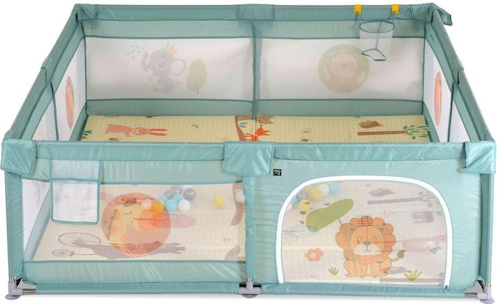 Actual product image Moni Laufstall GameZone 180 x 200 cm (200 x 180 x 64 cm)