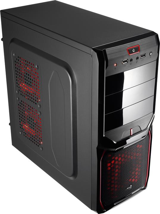 Actual product image AeroCool V3X Advance Devil Red Edition (ATX, mATX)