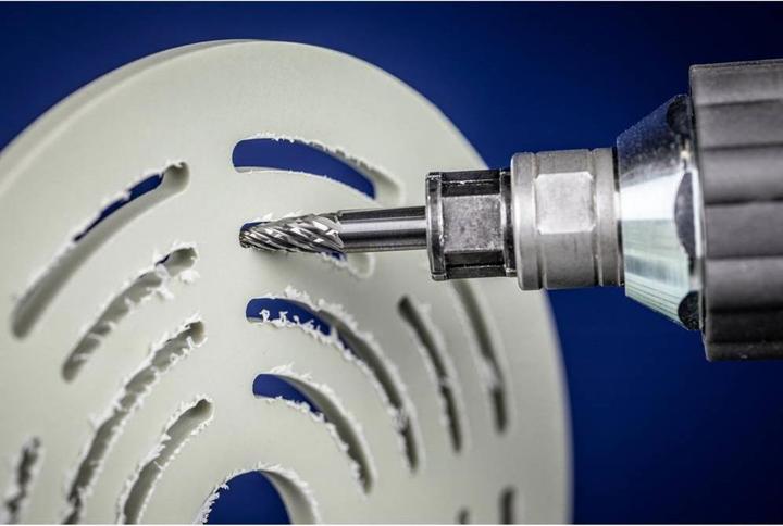 Actual product image Pferd Milling cutter carbide cutter pin ogive 8x20 mm shank ø 6 teeth ALLROUND for the vielse (60 mm)
