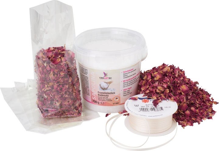 Actual product image VBS Rose Dream" bath salt set (Bath salts)