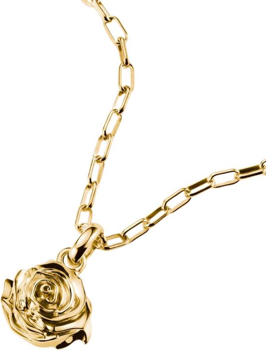Actual product image Thomas Sabo Charm-Anhänger Rosenblüte Connect vergoldet (Sterling Silver)