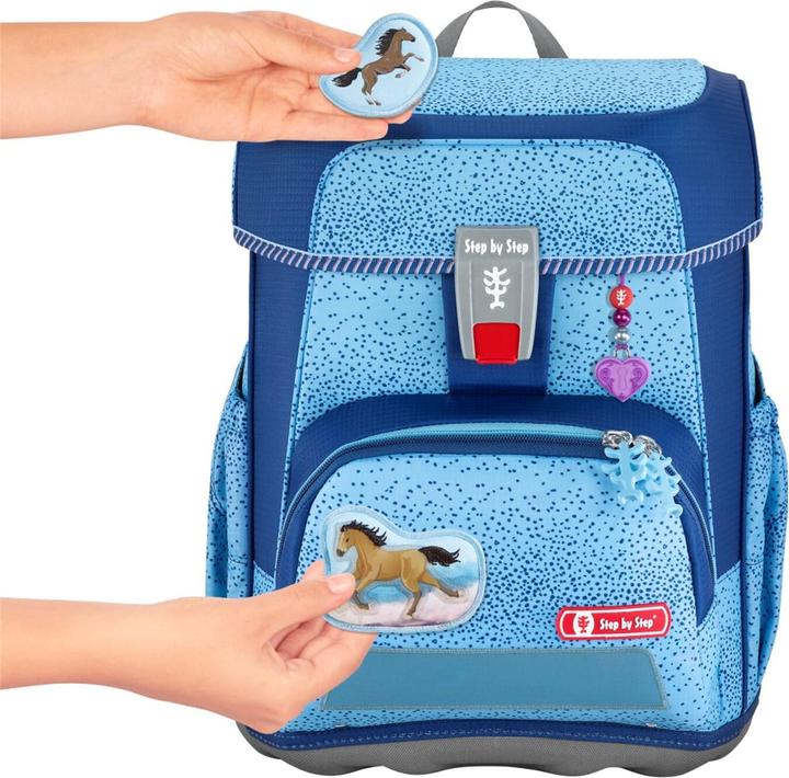 Actual product image Step by Step School Backpack Accessories Set Magic Mags
