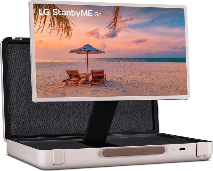 Actual product image LG StanbyME Go 27LX5QKNA 27" Touchscreen (27", LED, Full HD)