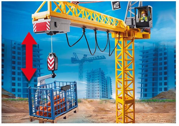 Immagine prodotto Playmobil Gru edili RC con componente (70441, Playmobil Città d'azione)