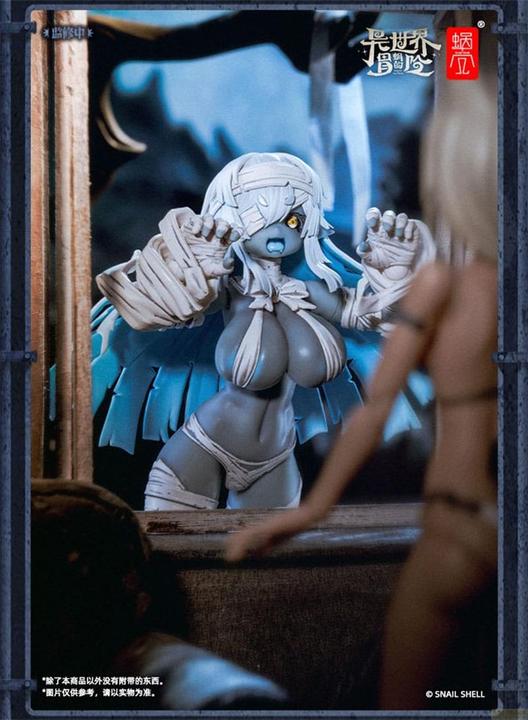 Actual product image Snail Shell Original Character Action Figure Kit 1/12 RPG-03 Zombie Girl Grisa 15 cm