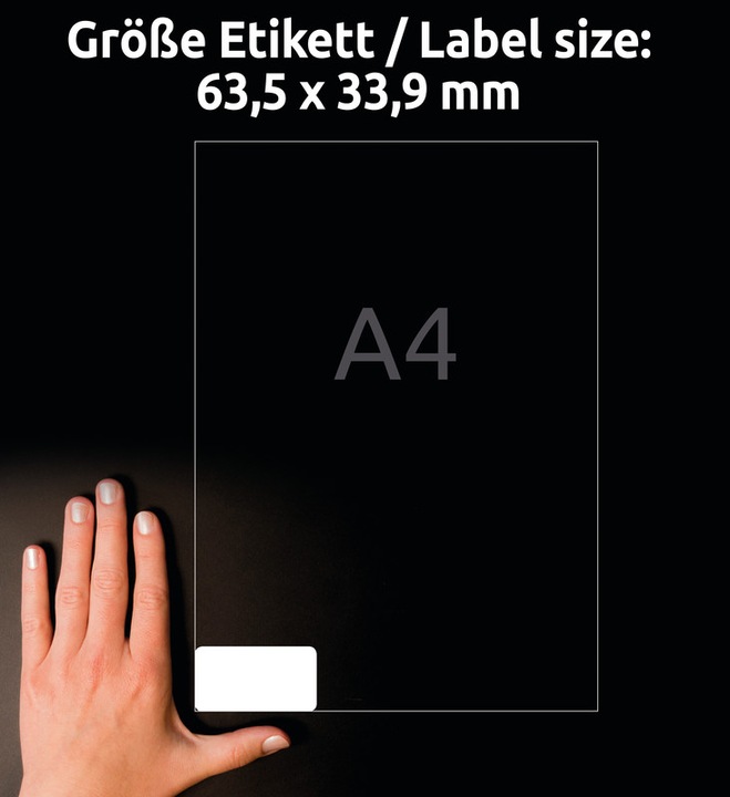 Actual product image Avery Address labels