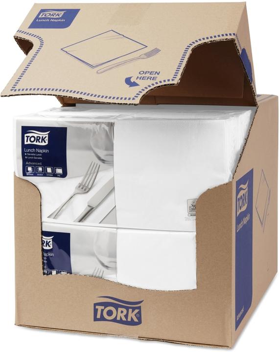 Actual product image Tork Lunchservietten (200 pcs., 33 x 33 cm)