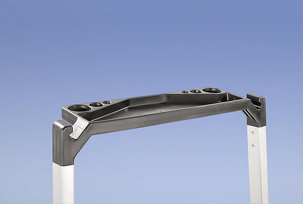 Actual product image kaiserkraft Aluminum folding stairs (Stile, 55 cm)
