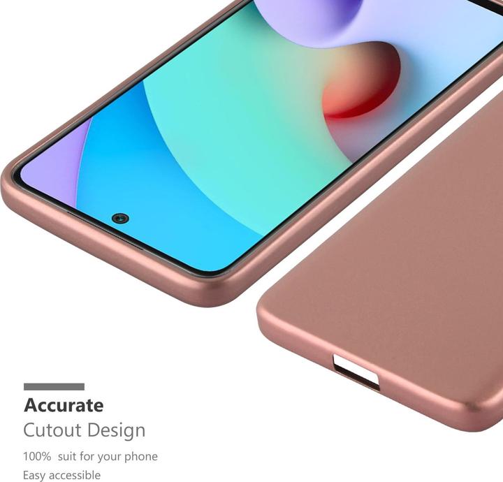 Immagine prodotto Cadorabo Manicotto metallico opaco in TPU (Xiaomi Redmi 10, Xiaomi Redmi Note 11)