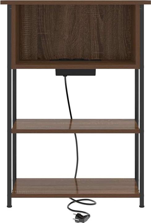 Actual product image vidaXL Bedside table (55 x 31 x 76 cm)