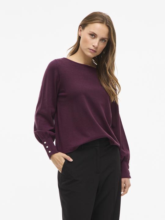 Produktbild Vila VIAMANDA U-Boot-Ausschnitt Strickpullover (XL)