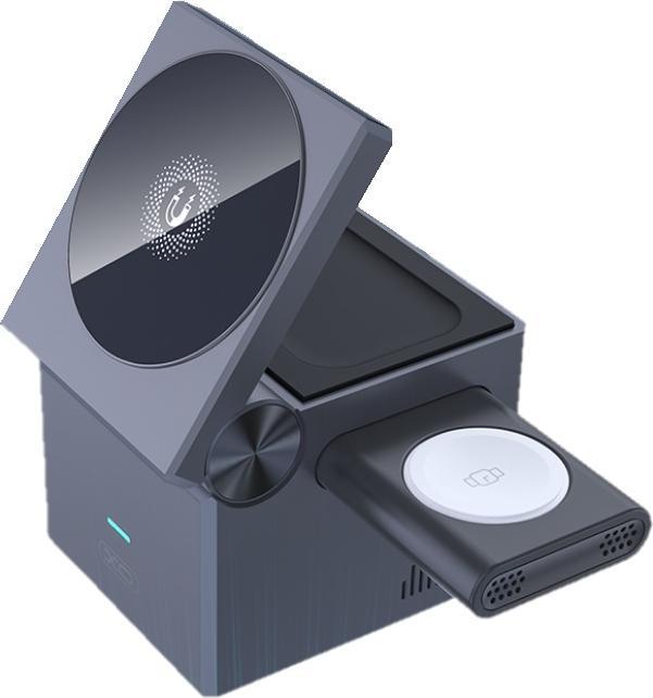 Actual product image xO wireless inductive charger QI2 CX027 15W black (15 W)