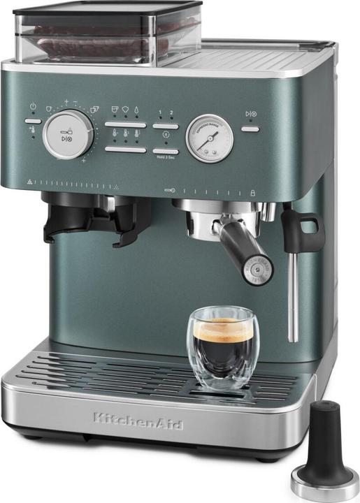 Productafbeelding KitchenAid Portafiltermachine 5KES6551EJP Artisan met molen jeneverbes